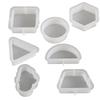 DIY Silicone Mold for Triangle, Square, Circle, Pentagon, Semicircle, Trapezoid, and Cloud Aromatherapy Plaster Candles