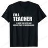Fashion Harajuku I'm A Teacher To Save Time Print Ladies T-shirt Casual Basics O-collar Black Tshirt Short Sleeve Women T-shirts
