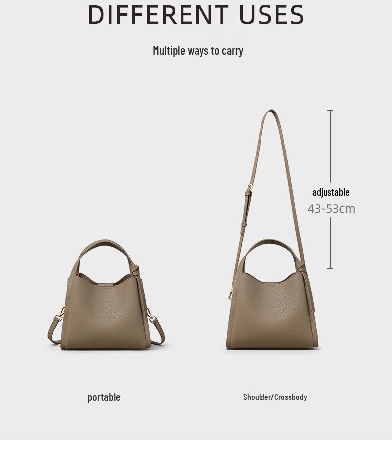 2026 Trendy Women's Crossbody Bucket Bag - Versatile Spring/Summer Handbag and Shoulder Bag