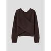 8SECONDS Front Wrap Pullover Brown