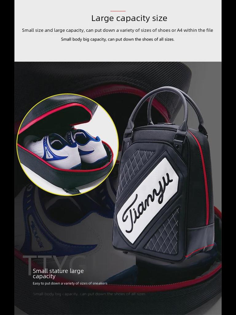 Unisex taška na golfové boty - Přenosná, lehká, multifunkční cestovní úložné řešení