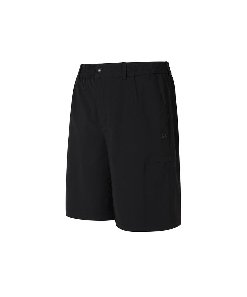 DISCOVERY EXPEDITION Men'S Freshvent Hidden Pocket Bermuda Shorts (Black)