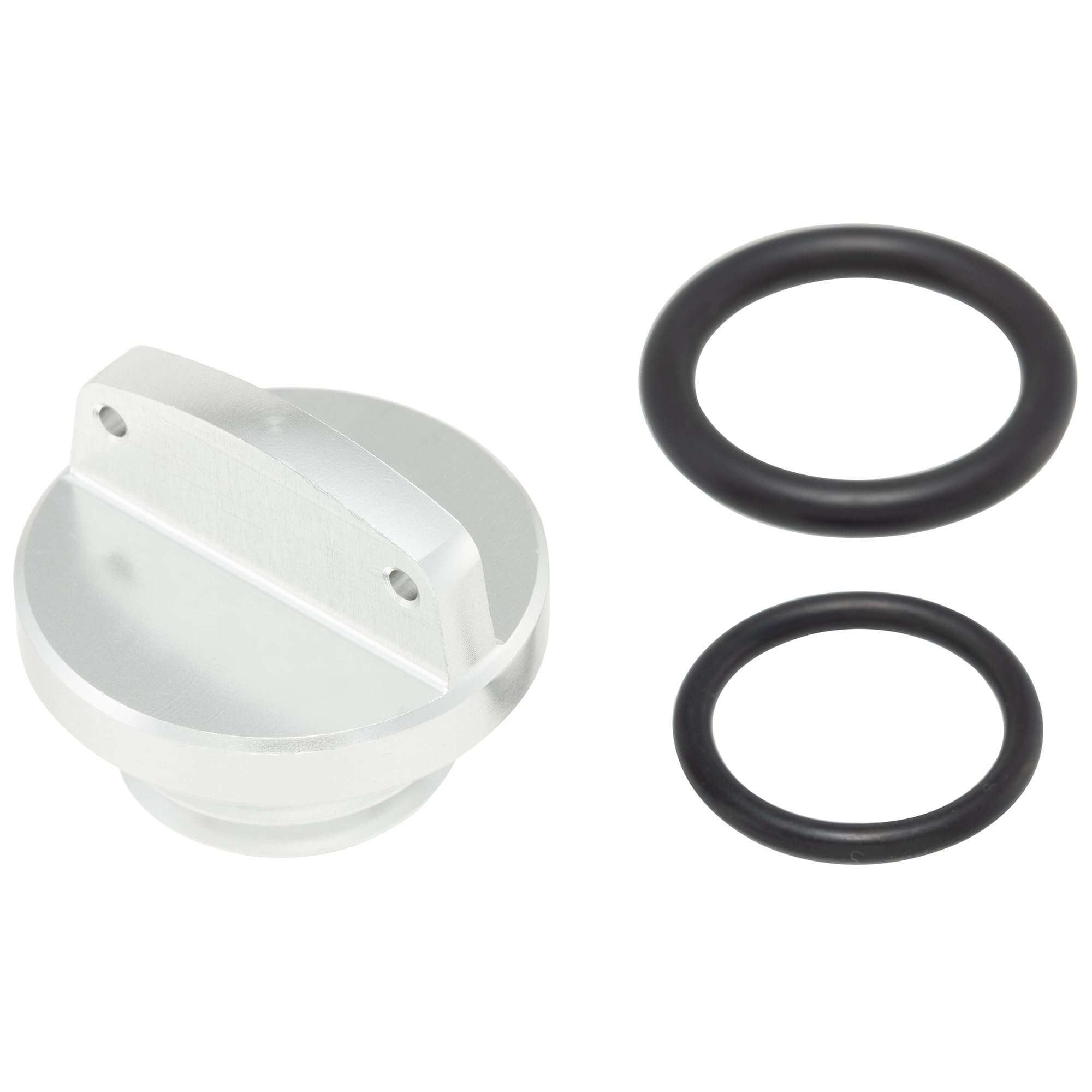 Kijima Monkey Bike Parts Oil Filler Cap M20×10 P2.5 Aluminum серебряный