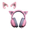 Silicone Cat Kitty Ears Lovely Attachable Accessory for  Kraken V2 special/Kraken 2019/ Kraken TE /7.1 V2 headphone