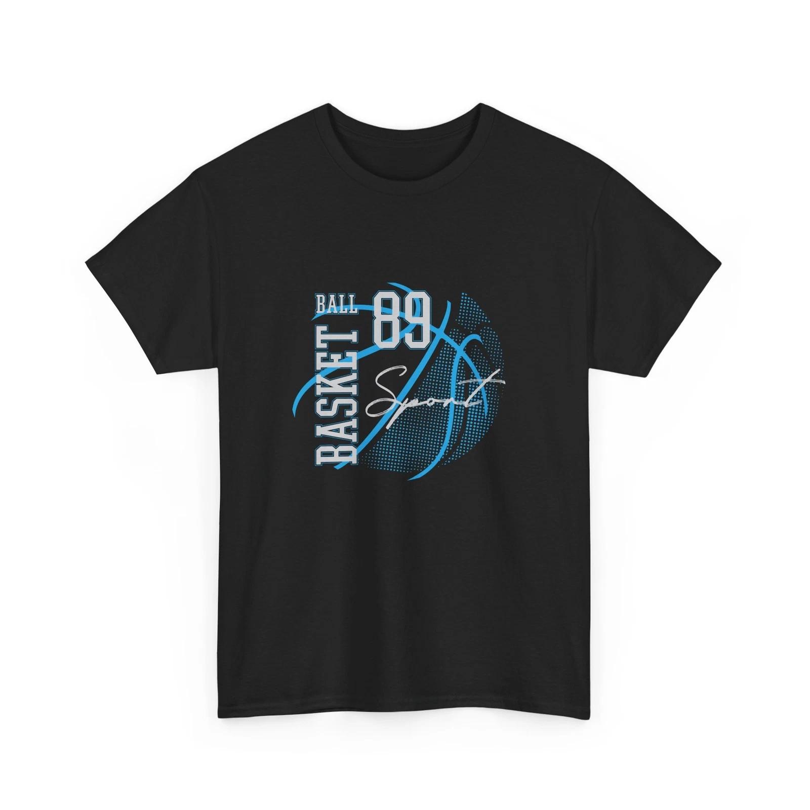 Basketball Fan Graphic Tee | Sports Shirt | Hoops Court Inspired XL