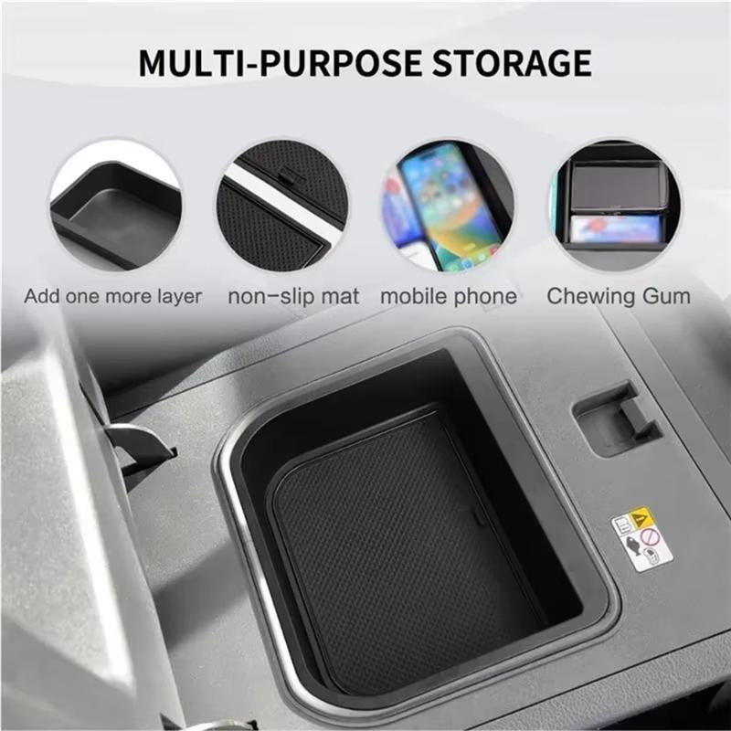 For Toyota Land Cruiser Prado 250/Lexus GX550 2026-2026 Armrest Storage Box Center Console Tray Car Armrest Box Storage