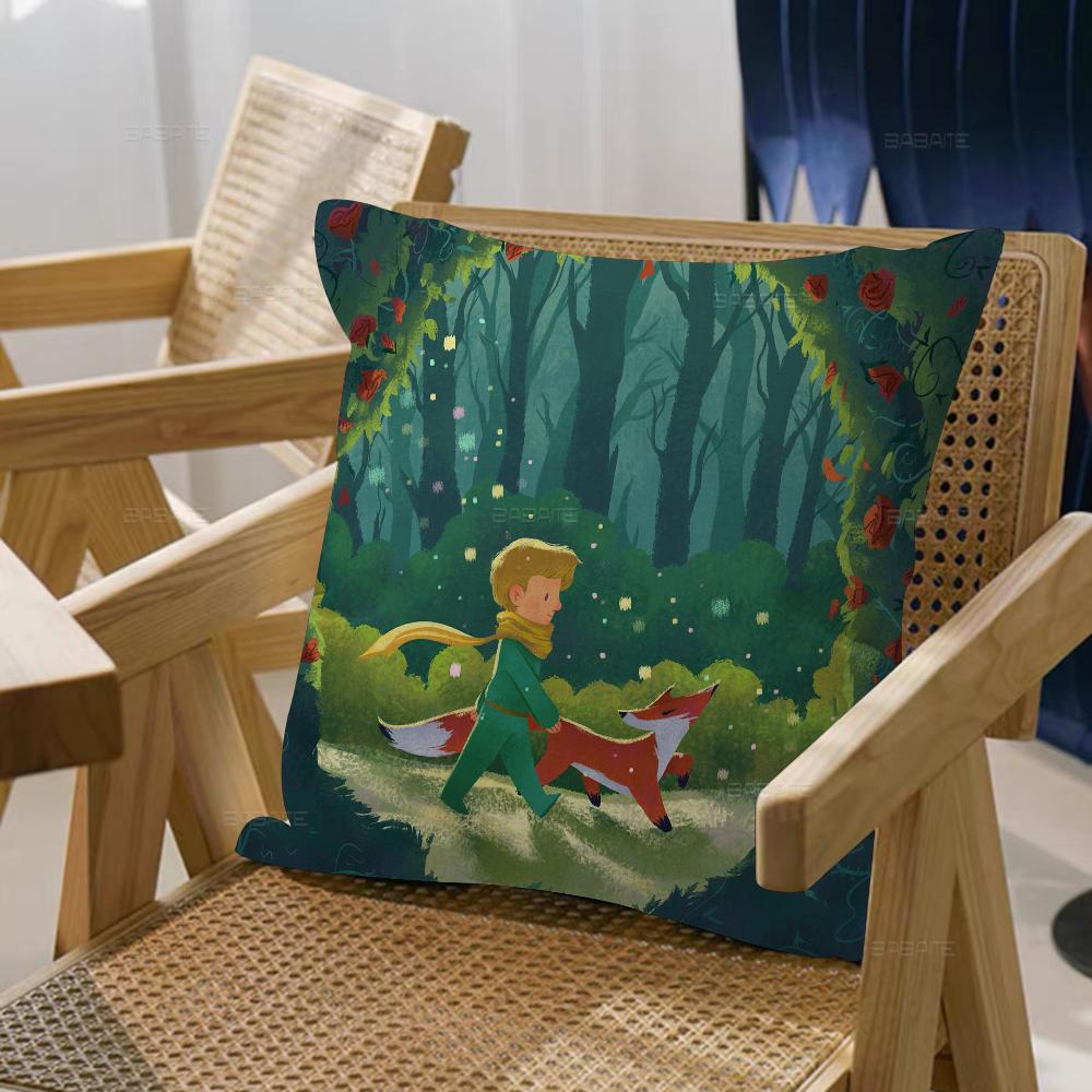 Poszewka na poduszkę Mały Książę Poszewka na poduszkę Dekoracja Poszewka na poduszkę Poszewka z nadrukiem na sofę