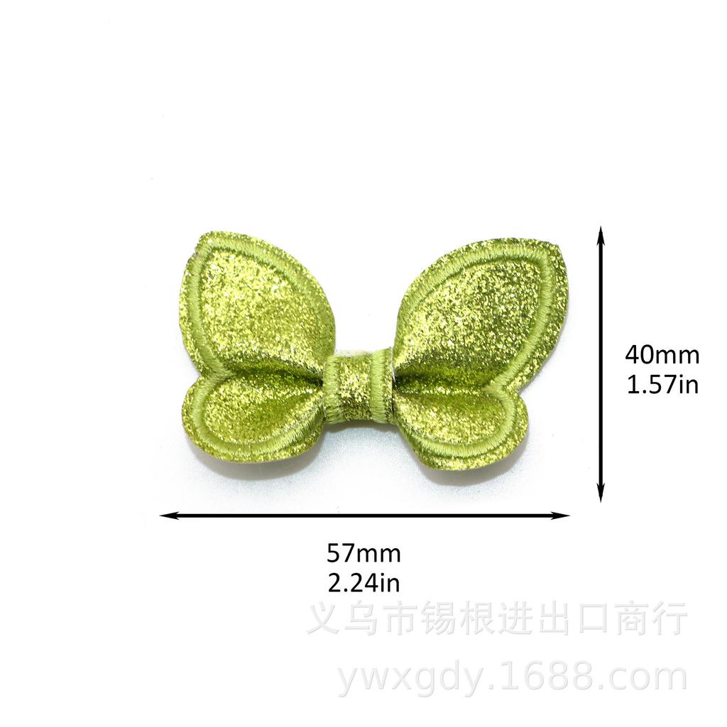 Multicolor Glitter 3D Bow Hair Accessories for Girls - Headbands, Gift Box Decorations & Small Flowers.