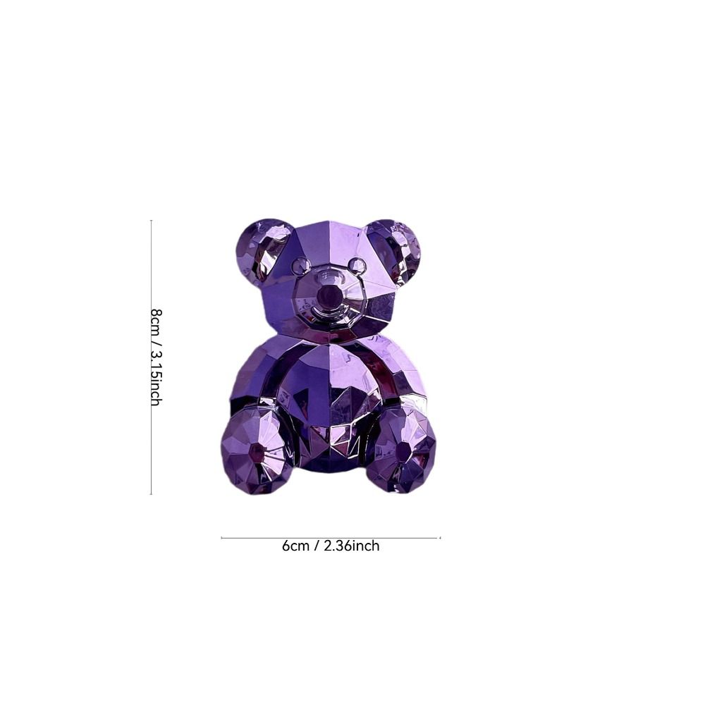 Crystal Bear Phone Holder Portable Phone Stand Cute Phone Support Kickstand  Universal