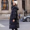 Women's Korean Style Winter Down Coat - Loose, Thick, Mid-Length, Over-the-Knee, 2025 New Collection