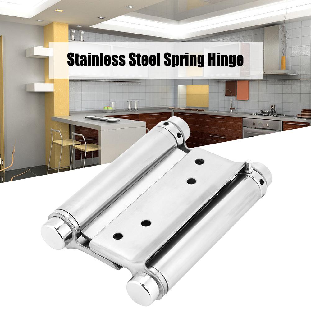 3inch Stainless Steel Door Gate Hinge Fittings Double Action Spring Hinge