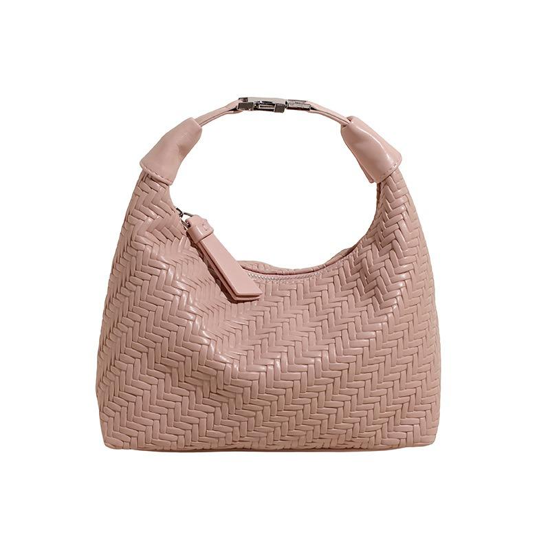 Premium Retro Large-capacity Portable Messenger Bag Bag Women's New Trendy Woven Tote Bag Versatile Shoulder Bag