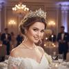 Elegant Bridal Princess Crown Luxury Rhinestone Diadem Women Hair Hoop  Wedding Hair Accessories