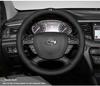 Genuine Leather Steering Wheel Cover for GAC 21 GS84M8M6GS53GA4 Aion V S ME580