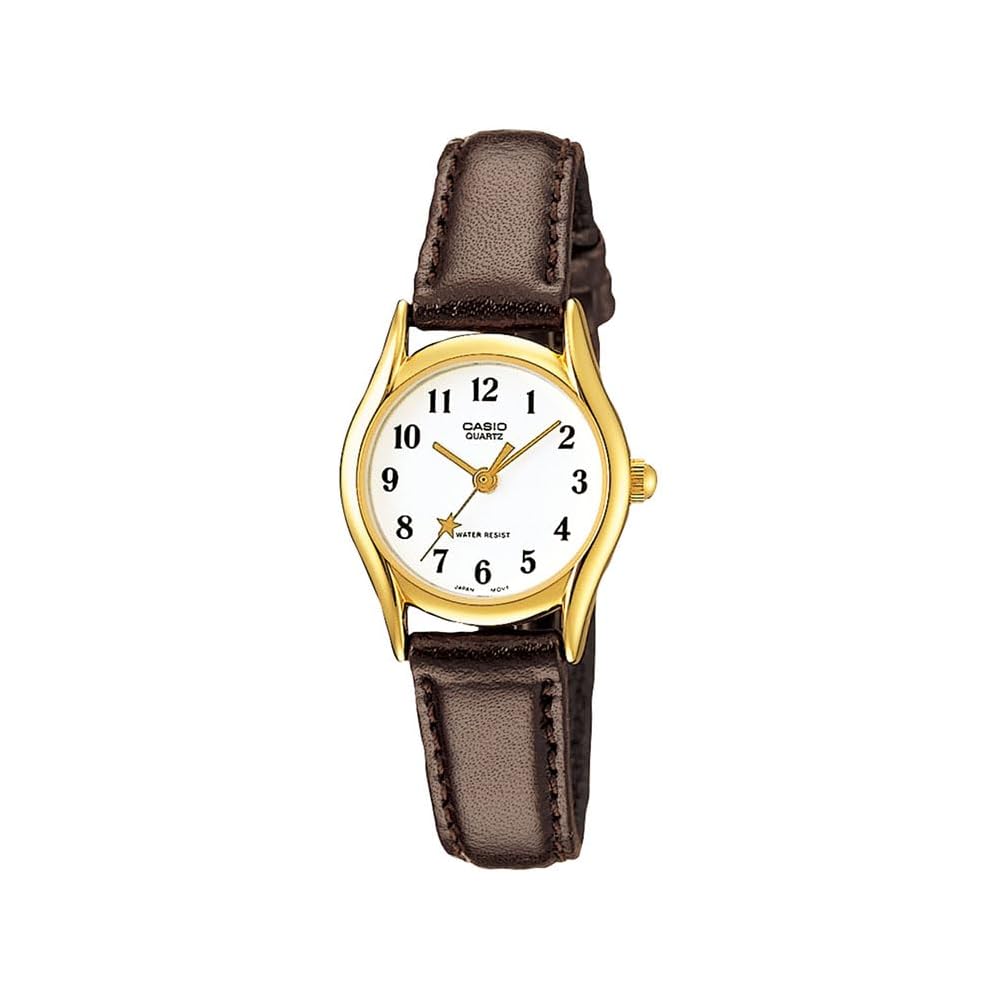 Casio Collection LTP-1094Q-7B4RJH Women s Brown Watch Analog Quartz 30m Water Resistant