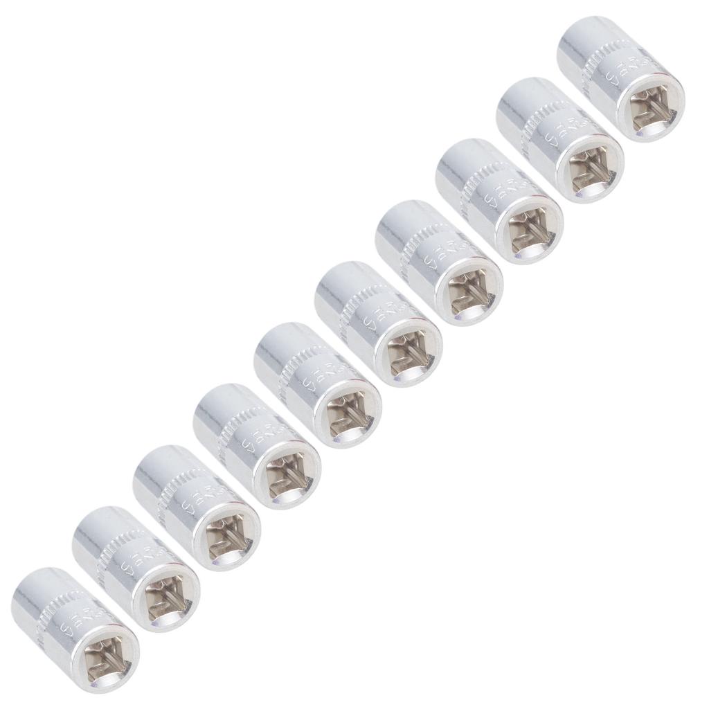 Thin Wall Design Short Socket Set 6 Point Metric 4mm To 14mm Wrench Accessories Furniture Assembly Tool for Tight Space