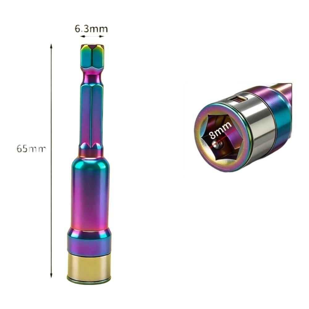 High Torque Design 8mm Hex Socket Bit Hex Socket Adapter Quick Release Mechanism