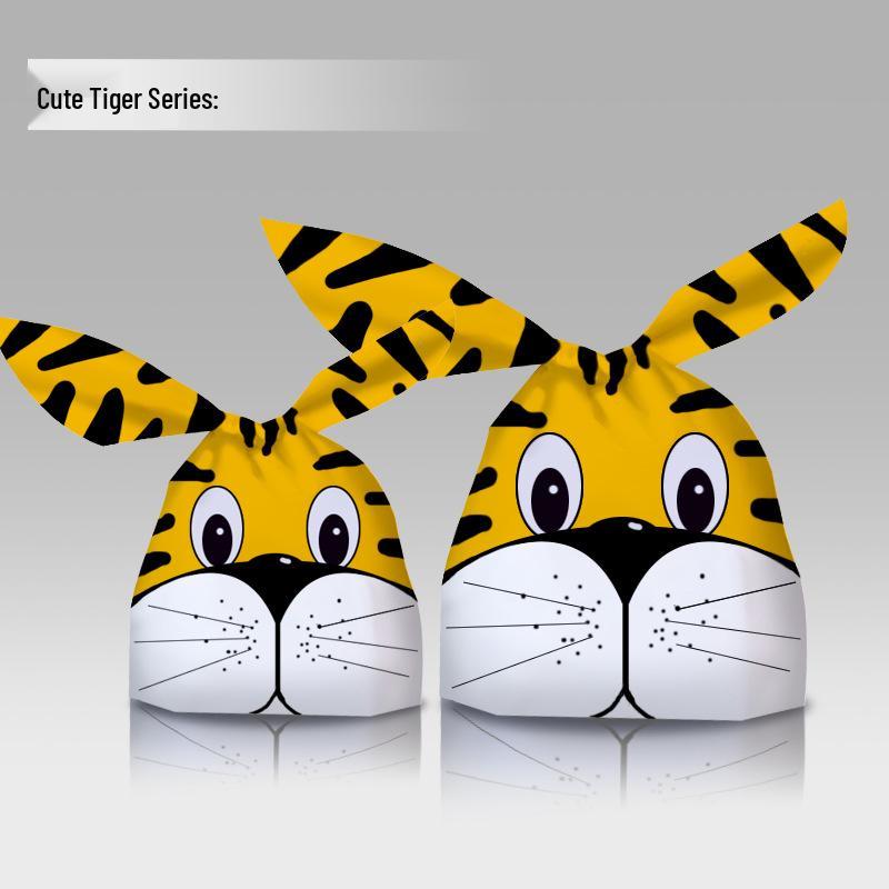 Bunny Ears Cartoon Cookie Packaging Bag - Cute Snack & Dessert Bag