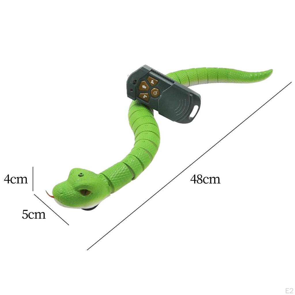 RC Snack Toy Electric Simulation Serpent Snake Moves Fake Realistic Crawling