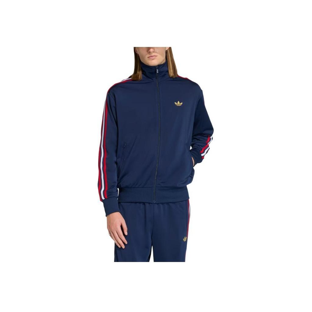 Adidas Originals Firebird FW25 Track Top Comfortable Stand Collar Striped Zip Jacket Men tops KD3841