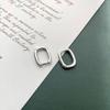 Retro Hong Kong Style Oval Ear Cuffs - Celebrity & Niche European Fashion
