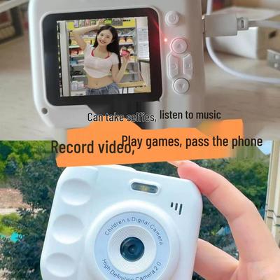 HD-Doppelkamera Sofort-Digitalkamera für Campus-Studenten mit Fotoübertragung auf das Handy