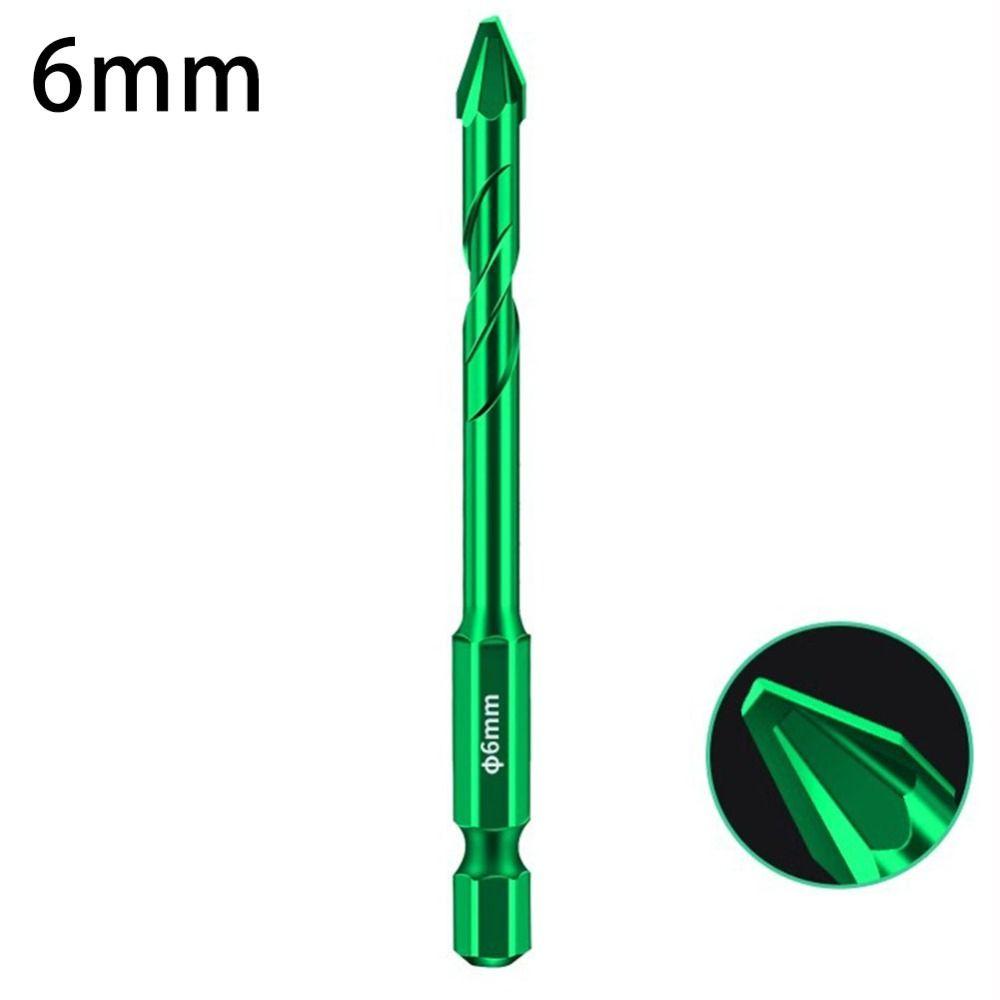 2pcs High Hardness Triangle Drill Bit Non-slip Power Hand Tools Durable Eccentric Drill Bit Glass