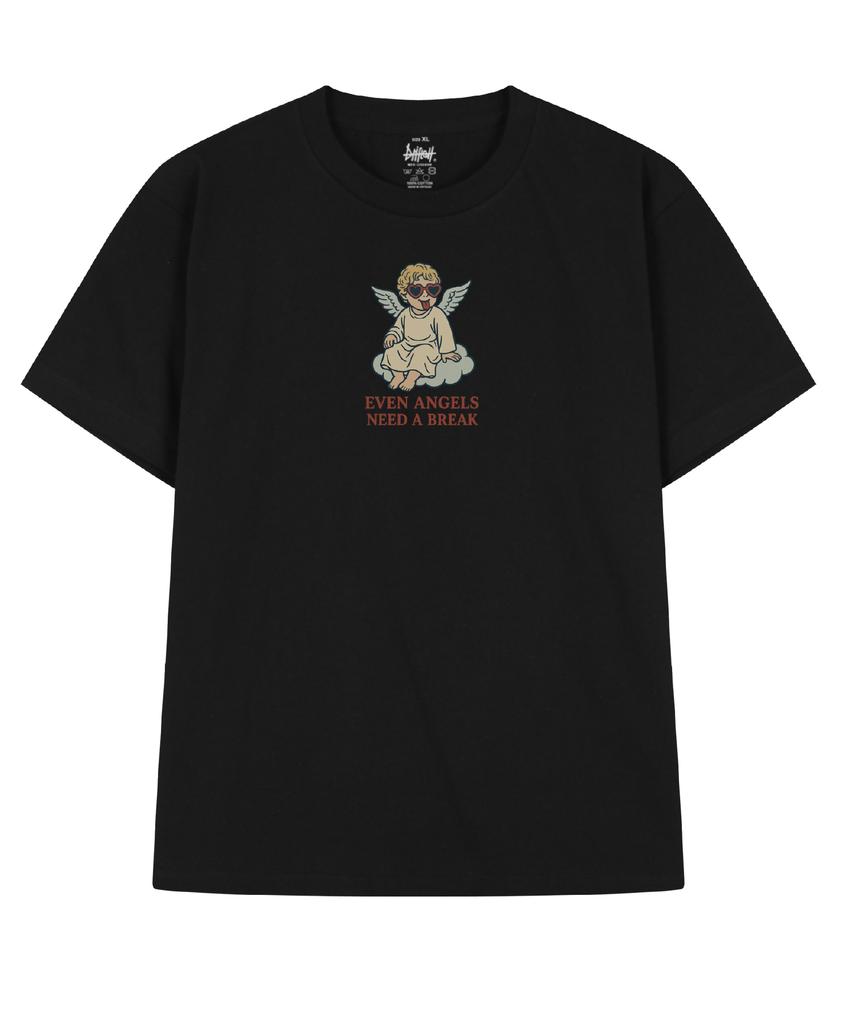 DRIFTOUT Even Angels Need A Break Short Sleeve T-Shirt (3 Colors)