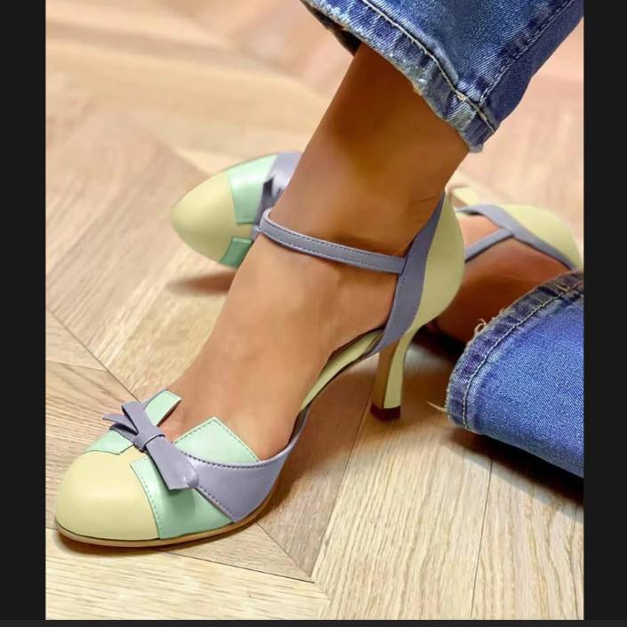 

Сексуальная женская обувь Туфли на высоком каблуке Летние сандалии Обувь для милой девушки Большой размер 43 зелёный