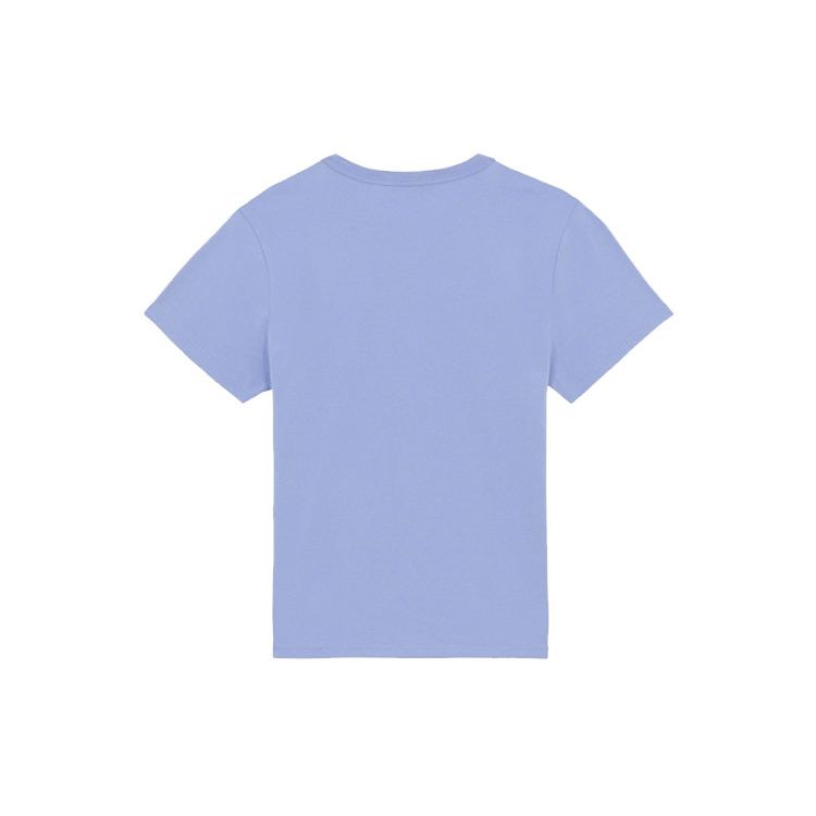 Maison Kitsune FW21 Cartoon Fox Print T-Shirt Women Tops Blue HW00131KJ0008-P426