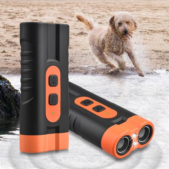 Anti Barking Device for Dogs 800mAh Rechargeable Dog Bark Controller 3 Modes Fast Behavior Correction Dog Training Tool