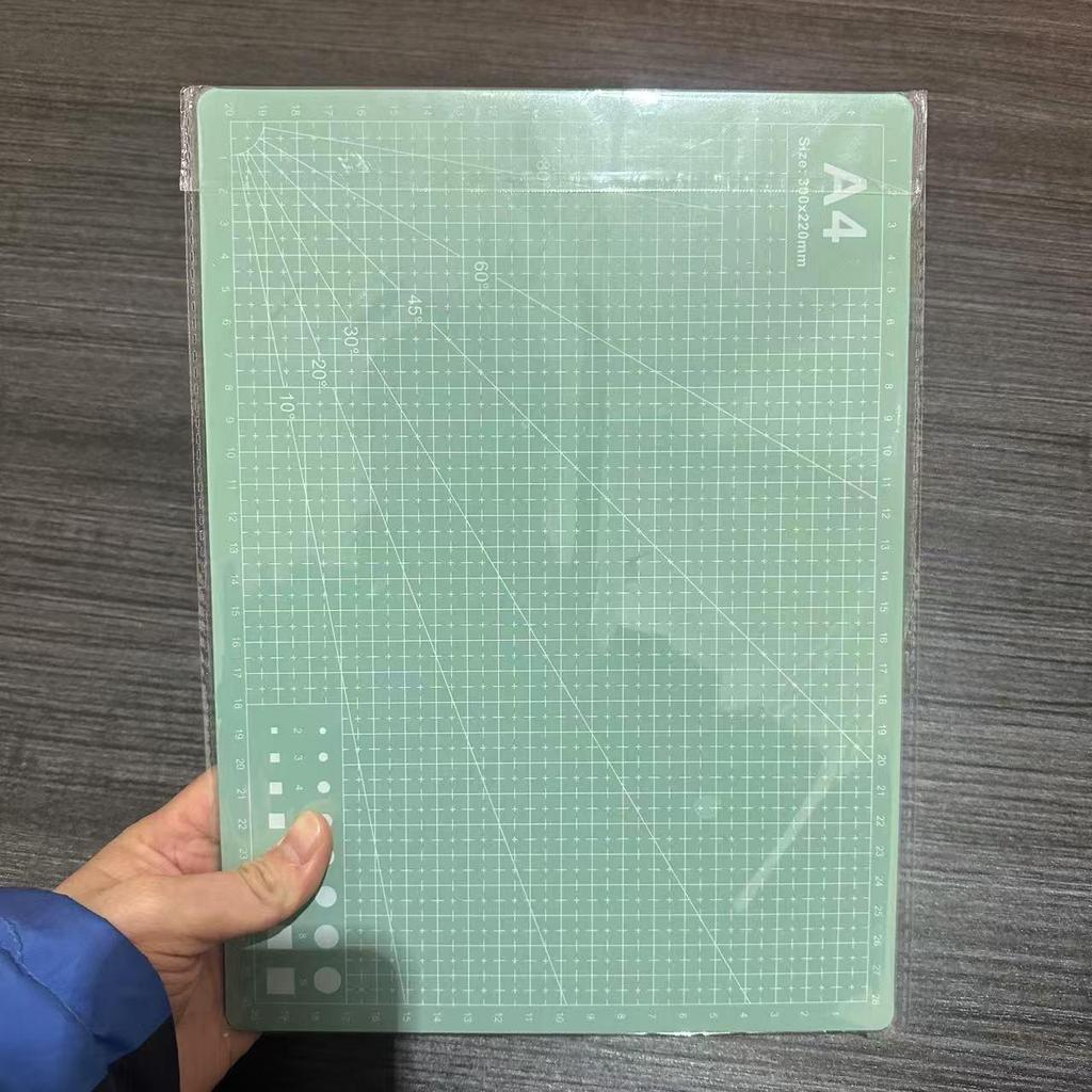 Umweltfreundliche A4 Schneidematte 2,3 mm - Handgefertigte Kunst- und Gravurplatte, verschiedene Stile verfügbar