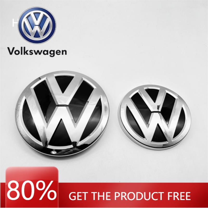 Pro VOLKSWAGEN 2KS Lesklá černá sada odznaků GTI pro Volkswagen Golf MK7.5 (2018–2020) - Sada pro výměnu přední mřížky a zadního znaku