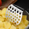 Stainless Steel Potato Masher Manual Fruit Vegetable Pressure Mud Machine Kitchen Children Food Crusher Complementary Gadget
