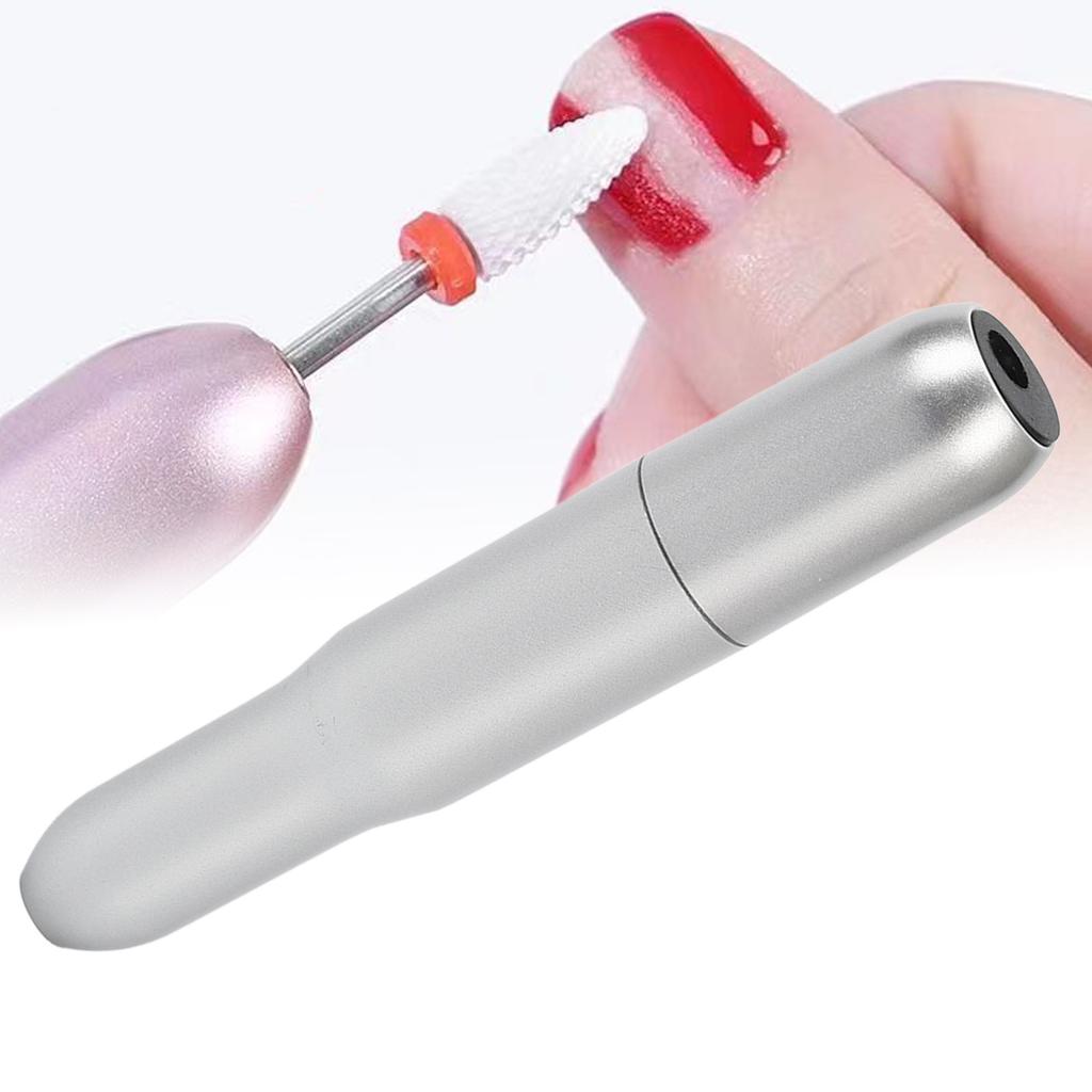 Nail Grinder Electric Portable Plastic USB 20000 RPM Nail Drill for Dead Skin Removal