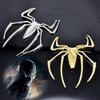 3D Metal Spider Car Emblem Sticker