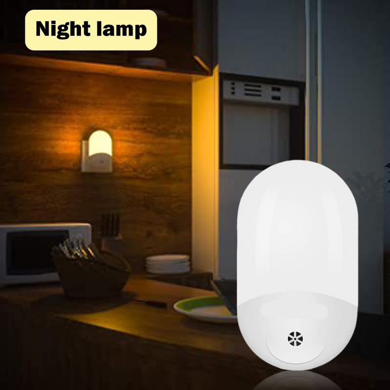 Night Lights Plug Into Wall Led Night Light Lamp Ambient Lighting For Bedroom Bathroom Hallway Kids Room Stairway