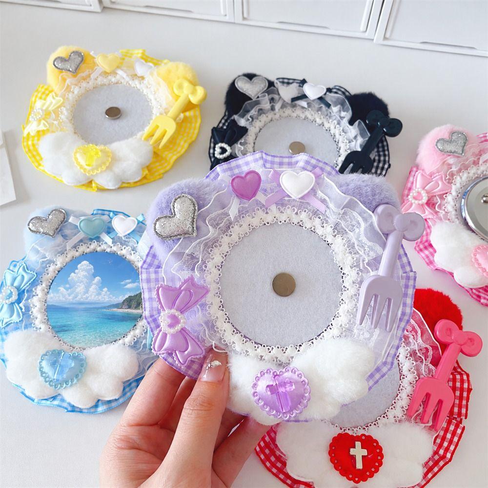 Bowknot Magnetic Badge Holder Magnetic Ita Bag Decoration Badge Display Holder Lolita Accessory