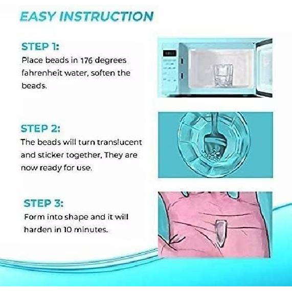 Fake Tooth Repair Kits DIY Dental Care Kit Glue for Filling Missing Broken Teeth Crowns and Bridges Moldable Fake Teeth to Regain Your Beautiful