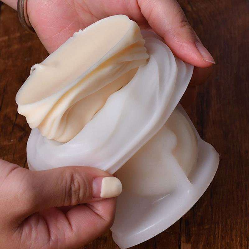 Silicone Molds Girl Portrait Candle Molds Epoxy Resin Molds Castings Molds Ornament Plasters Molds Candle Making Molds