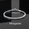 925 Silver Moissanite Tennis Bracelets High Quality for Women Wedding Jewelry Accessories Fashion 5A Zircon Gift