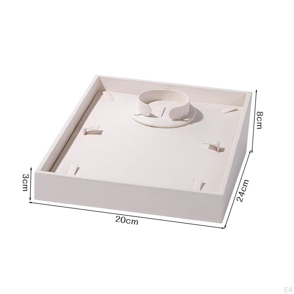 Smyckesorganisatör Fackhållare Elegant, Bärbar, Mångsidig Förvaring för Rekvisita