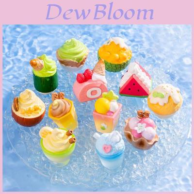 Creative Summer Ice Cream Resin Miniature Decorative Cup Set For Diy Projects