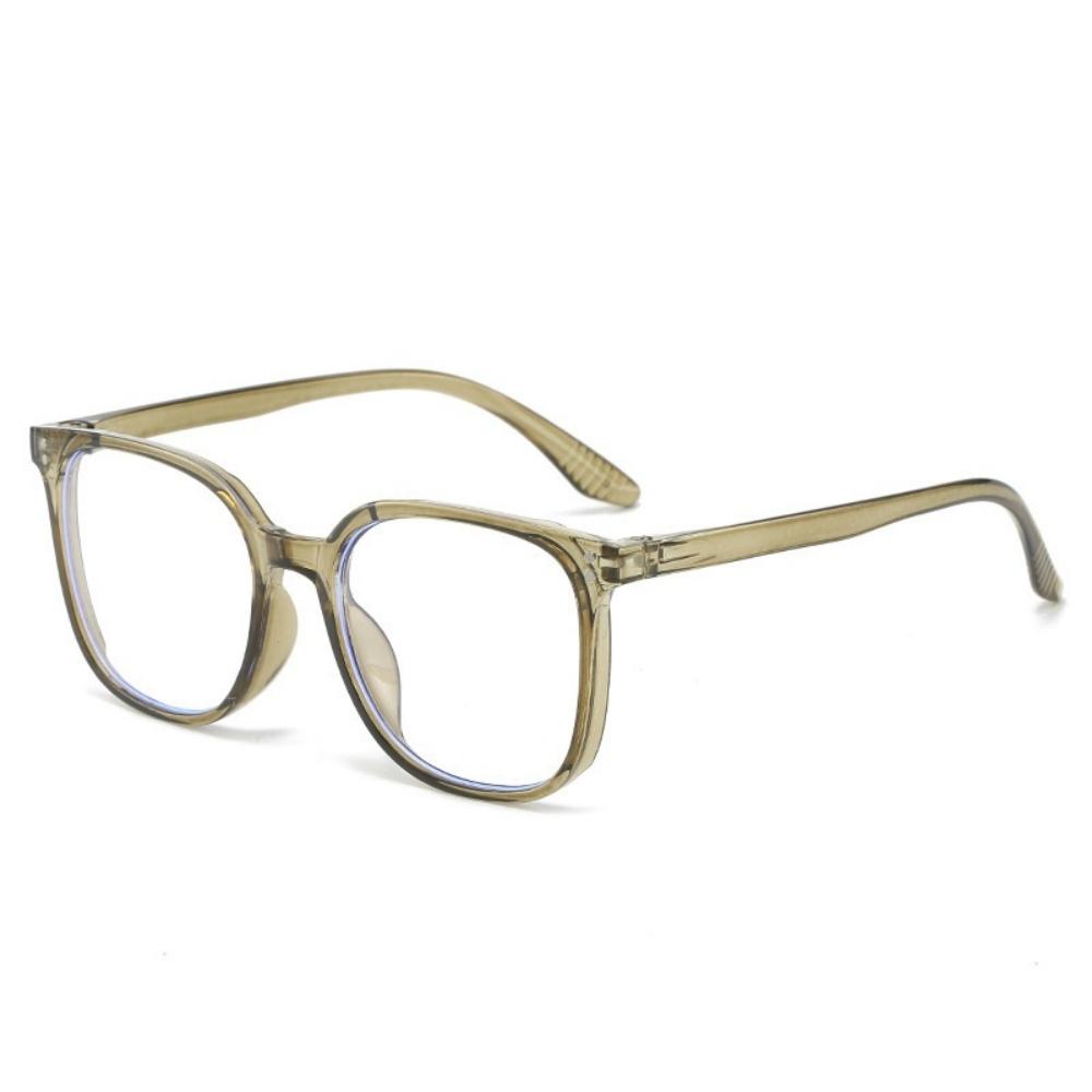 Computer Glasses Retro Square Frame Glasses Unisex Eyeglasses Pc Material Anti Blue Light Glasses For Unisex Wear Office Daily