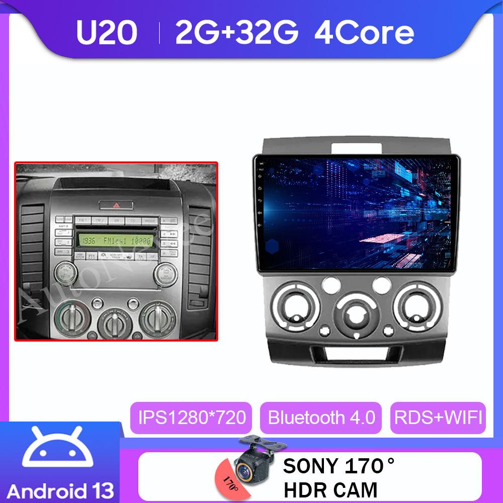 

Android Мультимедиа Для Ford Ranger 2 Everest 2 Для Mazda BT-50 J97M 2006 - 2011 Автомобильный Стерео Процессор Радио QLED Плеер Навигация Камера