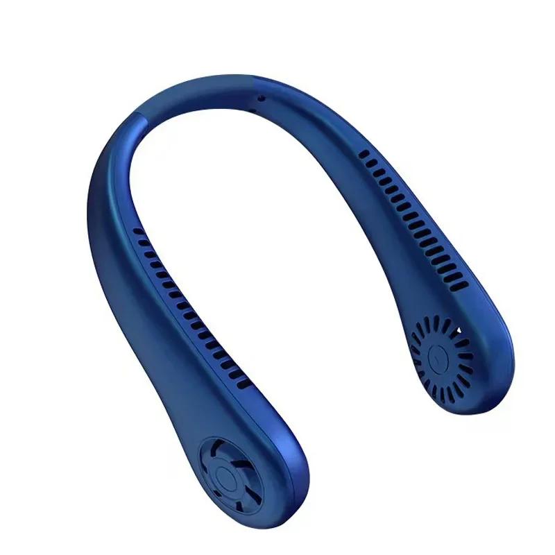 

Перезаряжаемый шейный вентилятор, мини-портативный шейный вентилятор, охлаждающий вентилятор, портативный охлаждающий вентилятор емкостью 7000 мАч, подходит для взрослых и детей