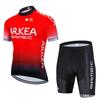 Men Women Cycling Jersey Shorts Set Breathable Mountain Bike Outfit Road Trail Riding