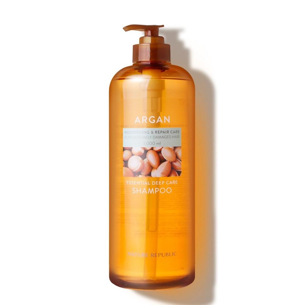 Nature Republic Argan Essential Deep Care Shampoo 1L 1 pcs