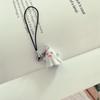 Ghost Mobile Phone Charms Straps Lanyard Halloween Kawaii Women Phones Keychain Accessories Fashion Cute Ins style jewelry
