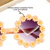1pc Girls Adorable Baby Boys Decor Flower Round Frame Sunglasses Party Outdoor Vacation